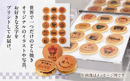 プリントどら焼き 5個 セット 夢どら 和菓子 お菓子 菓子 おやつ カフェ スイーツ ご当地 お取り寄せ おみあげ お土産 どら焼き どらやき 皮 餡子 常温 冷蔵 和 ギフト プレゼント 贈り物 岐阜県 本巣 日時指定 可 [mt503]