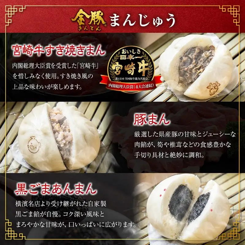 ◇金豚 中華 バラエティセット 全6種 中華まん 餃子