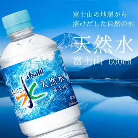 【毎月定期便】「おいしい水」 天然水 600ml【24本入】アサヒ飲料全2回　防災【4060656】