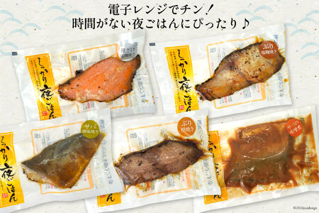 焼き魚 煮魚 夜ごはん 5種×各2袋 計10袋 セット [南三陸さんさんマルシェ 宮城県 南三陸町 m304amh600077]