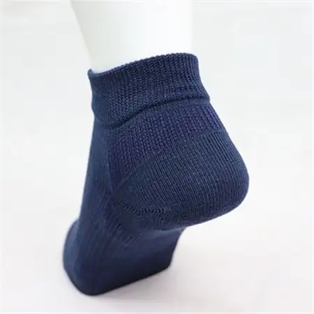 疲れしらずのくつした(ショート丈)ネイビーとブラックの2足セット 25-27cm_装飾品・工芸品  服飾小物 _【1087655】