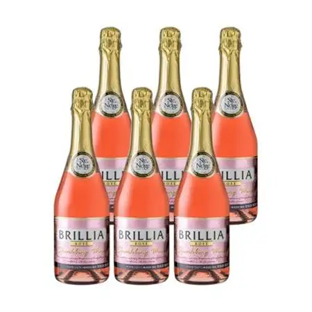 スパークリングワイン「ブリリア　ロゼ」720ml 6本セット【1573152】