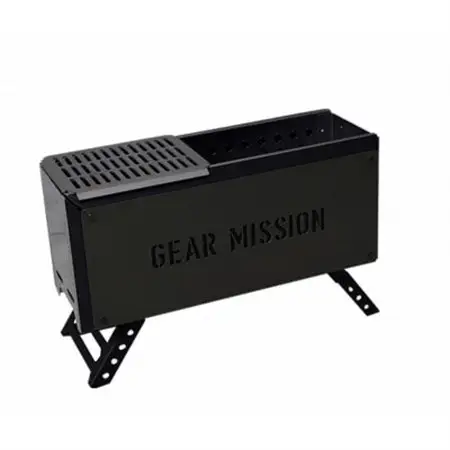 【GEAR MISSION】二次燃焼焚火台 BF-GM1専用 浅型ゴトク「GM-BF1GT1」【1546731】