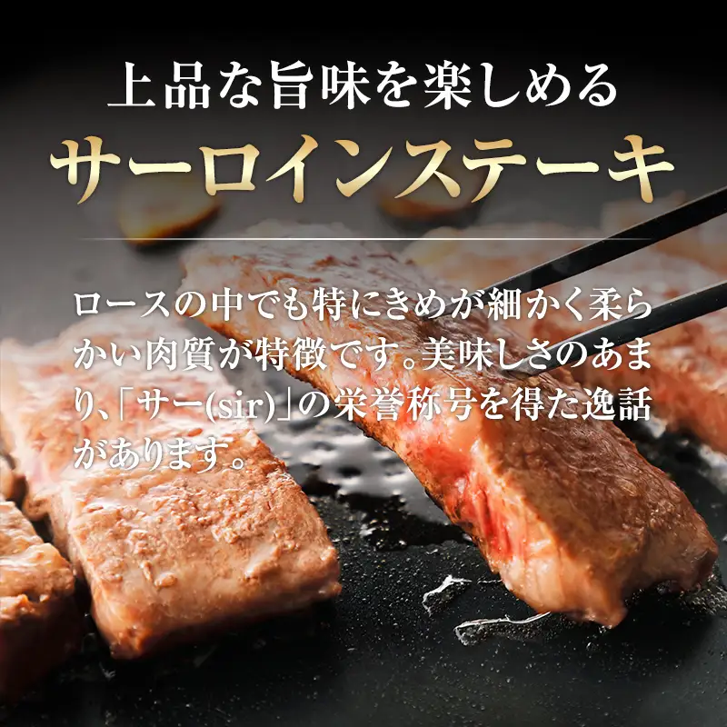佐賀牛 サーロイン ステーキ400g(200g x 2枚) ステーキ 牛肉 C230-002