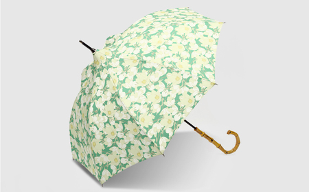 EMILY BURNINGHAM 晴雨兼用パゴダ長傘47cm クライミングクレマチス
