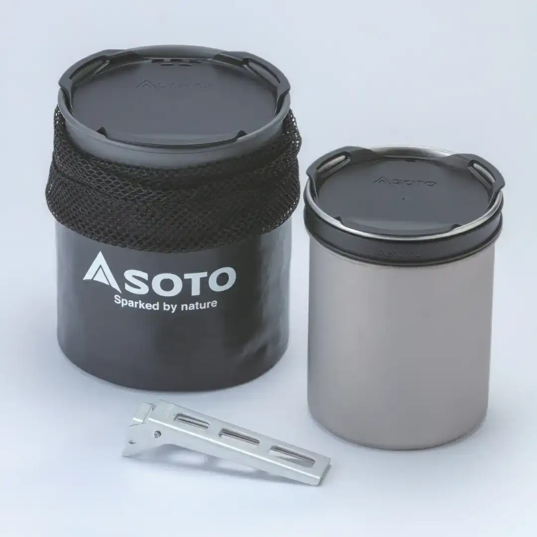 [SOTO]サーモスタッククッカーコンボ SOD-521 マグ350 マグ450 大型マグ マグリッド コジ(保温ケース) アウトドア用品 登山用品 キャンプ用品 【032S035】