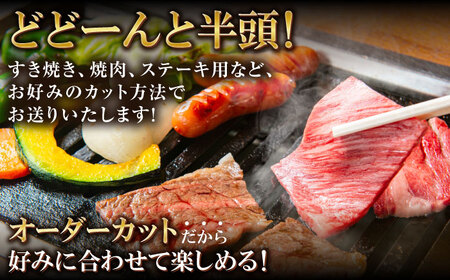 【半頭丸ごとオーダーカット！】博多和牛 半頭食べ尽くしセット[VBB083]