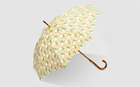 EMILY BURNINGHAM 晴雨兼用長傘47cm ラビッツアンドターニップ