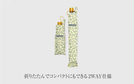 EMILY BURNINGHAM 折りたたみ傘ミニ55cm ポインセチア