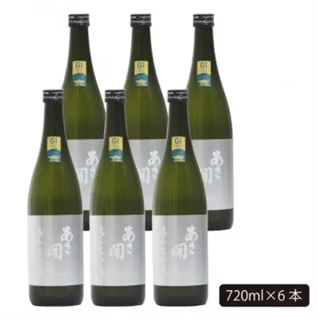★あさ開★純米大吟醸 吟ぎんが仕込み 720ml×6本_酒・アルコール 純米大吟醸 日本酒 sake サケ_【1563719】