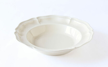 【波佐見焼】ombre de fleur ボウルL ミルキーホワイト 2枚セット 食器 皿【翔芳窯】[FE400]