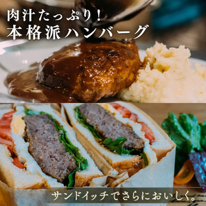 鹿ハンバーグ6個 ジビエ 鹿肉 鹿 ハンバーグ デミグラスソース 京都府 ハンバーグ 鹿肉ハンバーグ ジビエハンバーグ 美味しいハンバーグ ジューシーハンバーグ デミグラスハンバーグ