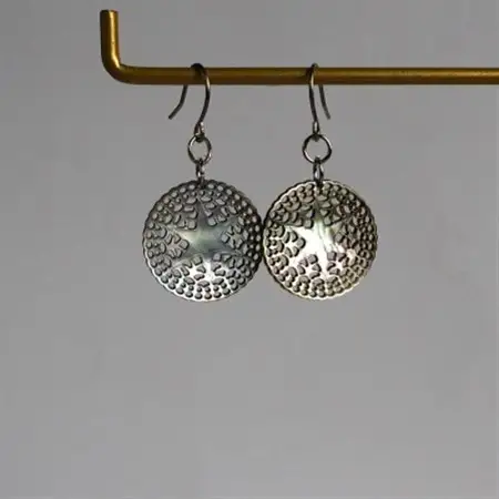 黒蝶貝「ベツレヘムパール風」ピアス_装飾品・工芸品 ピアス・イヤリング アクセサリー _【1231822】