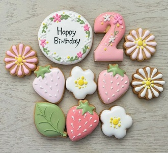 イチゴのバースデーセット