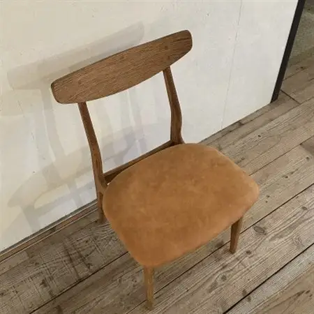 Cordial Dining Chair ブラウンフレーム オイルレザー キャメル【SWOF】_雑貨・日用品 椅子・チェア・ソファ 家具・インテリア _【1572489】