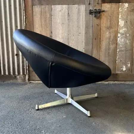 Space Chair 1人掛け(スペースチェア)プレザント ブラック【SWOF】_雑貨・日用品 椅子・チェア・ソファ 家具・インテリア _【1573968】