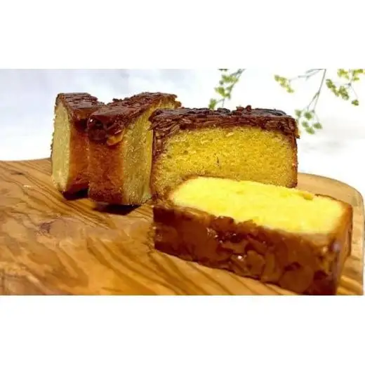 保存料・着色料は使用せず、三重県産高級小麦粉を使ったHideka.5のパウンドケーキ　キャラメルソルトフロランタン　フルサイズ1本　Hideka.5【パウンドケーキ お取り寄せ グルメ スイーツ お菓子 おやつ 洋菓子 ケーキ かぶせ茶 お茶 黒豆 ギフト 贈り物 三重県 四日市市 四日市】