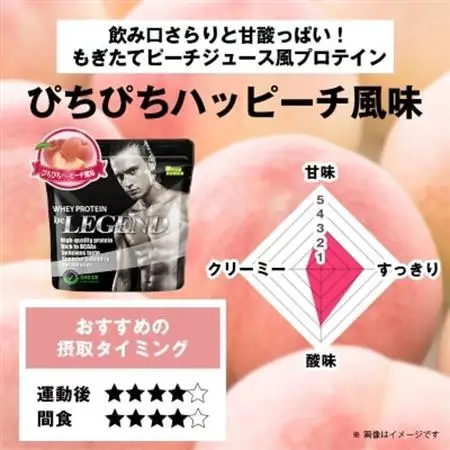 ビーレジェンド WPCプロテイン ぴちぴちハッピーチ風味 1kg_惣菜・加工品   _【1575073】