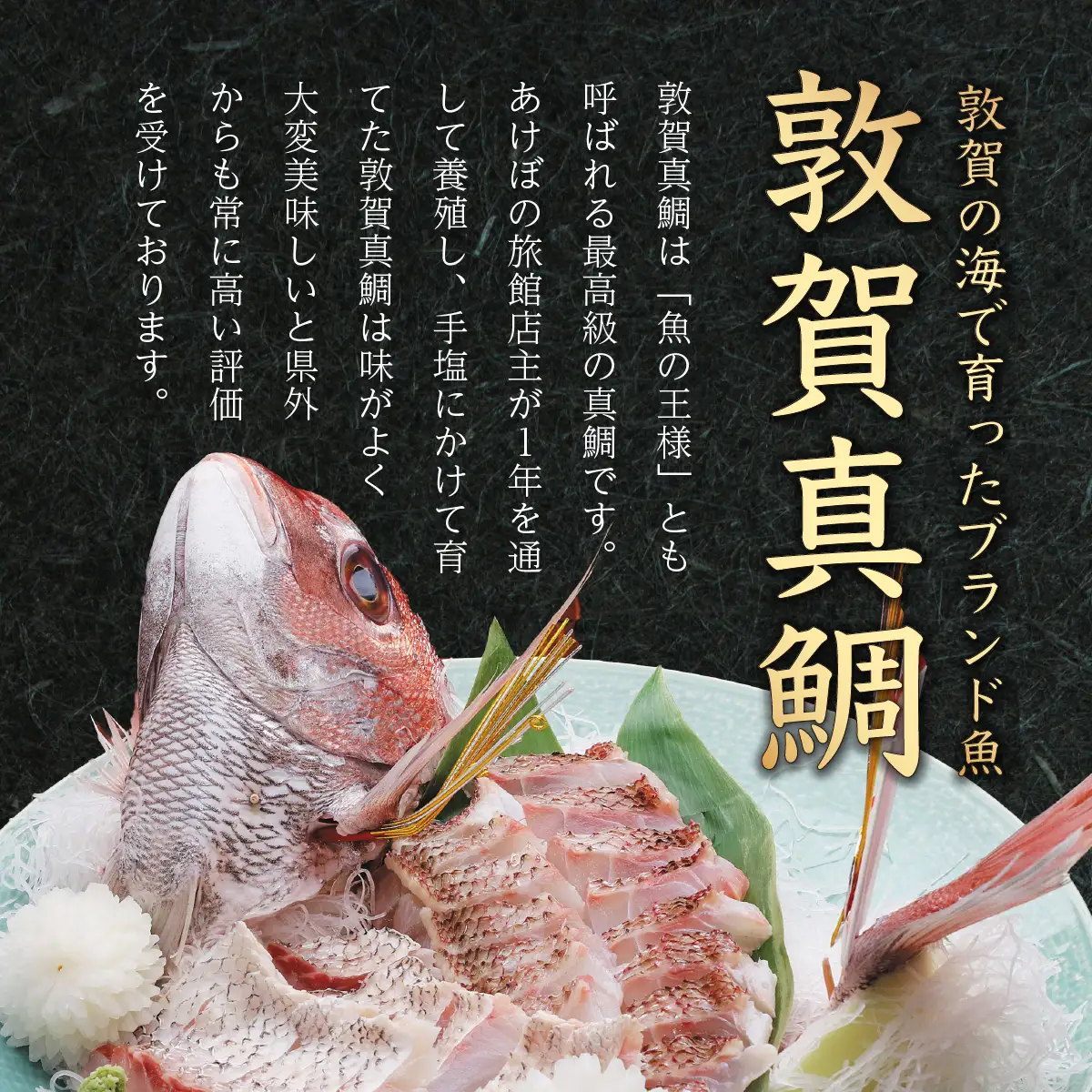 敦賀真鯛の酢漬け 130g[041-a014] 