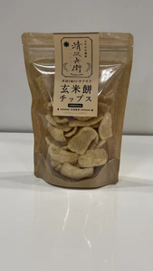 玄米餅チップス《70g×4個セット》(GiftBoxなし) [015-a008]【おかき チップス 玄米餅 米油 森山清次兵衛 グルテンフリー テレビで紹介 おかし おつまみ のり塩 醤油 七味 カレー 甘酒 千葉県 神崎町】