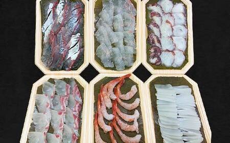 【11月～3月限定】昆布締め 富山 刺身 セット 7種 真鯛 いか 甘えび ひらめ たこ あじ ぶり 詰め合わせ 昆布じめ 富山湾 富山県 鯛  甘エビ 海鮮 魚介類 鮮魚 海産物 冷凍 小分け こぶじめ FAD-1424
