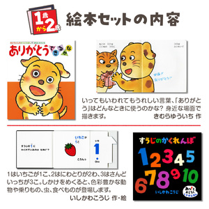 年齢別おすすめの絵本セット（偕成社）1～2歳におすすめ 0047-001-S06-2