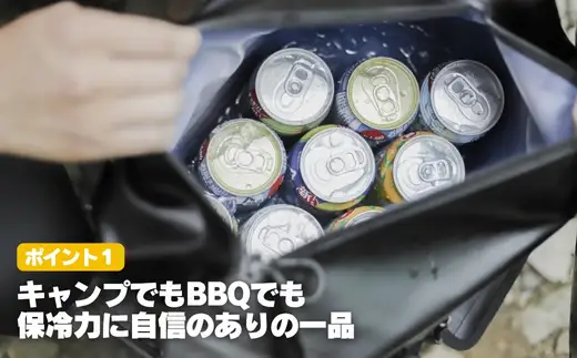 ANOBAブリザードソフトクーラー 25L コヨーテ (AN040) BBQ アウトドア　キャンプ 防水 クーラー