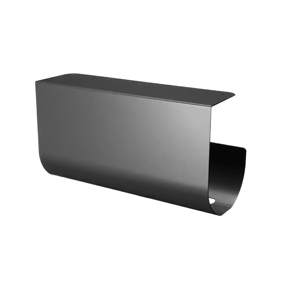 片手でカット 吊り下げキッチンペーパーハンガー グレー