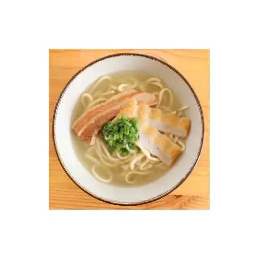 MT002　宮古そばセット3食セット（麺・出汁・かまぼこ・お肉）3食分
