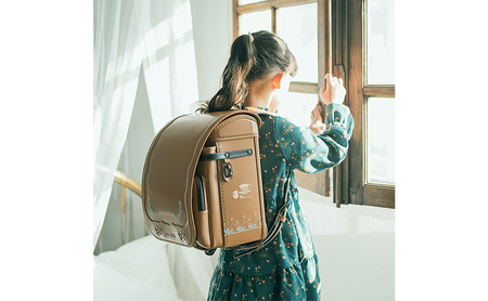 ランドセル クノーク ジョリフィーユ JF-2CAN カラー：キャメル A4フラットファイル対応 約1200g