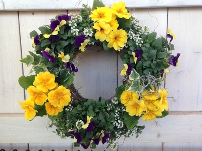 花 リース 寄植え 花 植物 