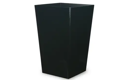 蒔絵調 ダストボックス M角 6.7L 桜ブラック タツクラフト 【Tk139】【ttcf922-maki-sbl-6d7】