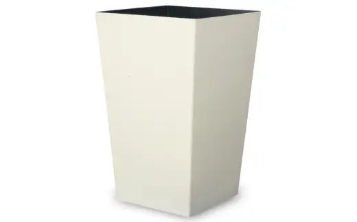 蒔絵調 ダストボックス M角 6.7L 紫陽花ホワイト タツクラフト 【Tk142】【ttcf922-maki-awh-6d7】