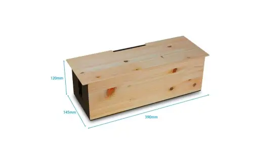 タツクラフト ひのき張り ケーブルBOX L 【Tk278】【ttcf088】