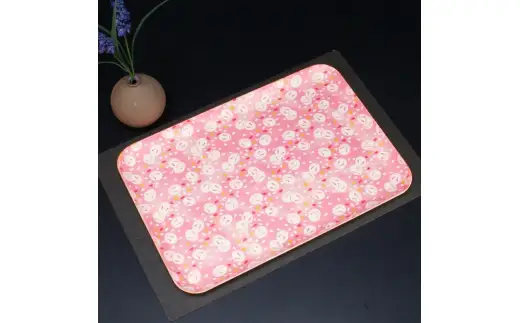 タツクラフト 友禅和紙トレー L 39cm 2枚セット 桜 雪うさぎ 【Tk317】【ttcf922-yul-1】