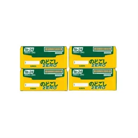 キリン のどごしZERO 350ml 4ケース(96本)【複数個口で配送】_酒・アルコール  ビール _【4061428】
