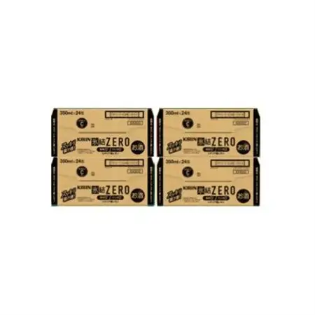 キリン ZERO シチリア産レモン350ml 4ケース(96本)【複数個口で配送】_酒・アルコール   _【4061433】