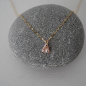 琵琶パールと池蝶貝のネックレス（THE SHELL with BIWAPearl)