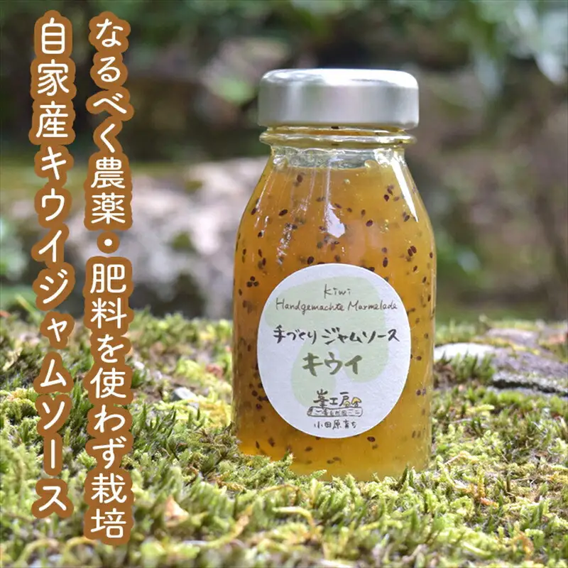 スイスで加工品を学んだ農家が手間暇かけた『手づくりジャムソース【キウイ】』16本セット【 家庭用 自宅用 贈答品 贈答用 ギフト お取り寄せ お中元 お歳暮 贈り物 お祝い 神奈川県 小田原市  ジャム ジャム】