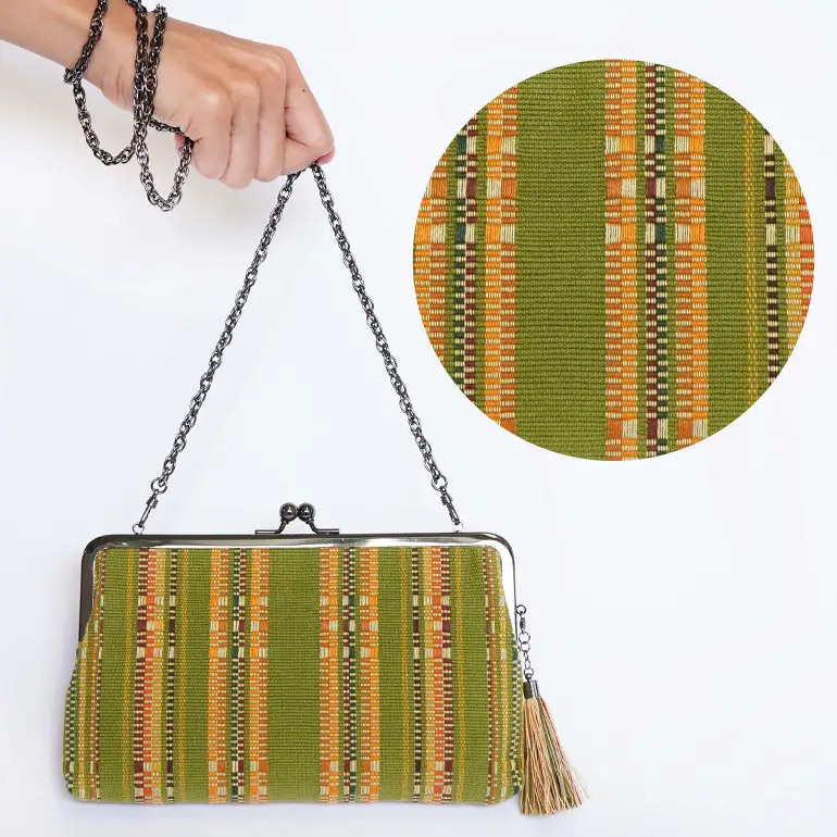 shuriori minibag　黄緑 182-2