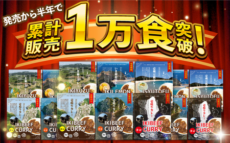 【お中元】壱岐牛カレー中辛づくし《壱岐市》【壱岐フードファクトリー】常温配送 カレー ご当地カレー レトルト 簡単調理 [JDW041]