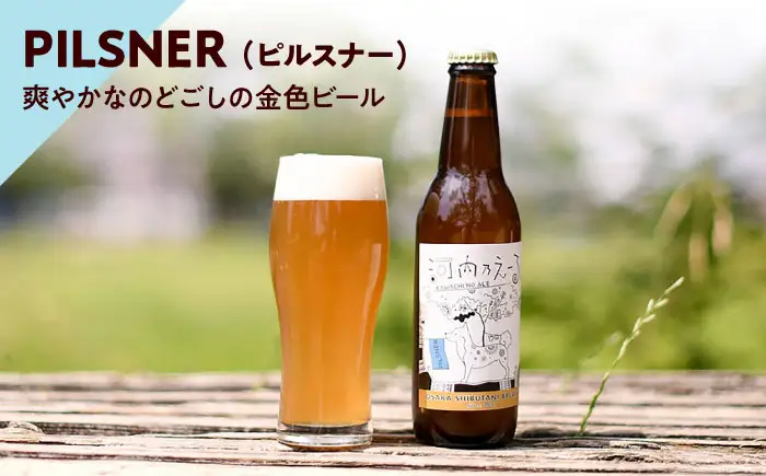ビール 河内乃えーる 3本セット 季節のビール入り ビール BLAY005
