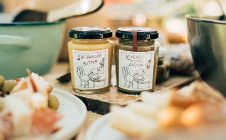 手づくり無添加シークヮーサーバター3個&カラキソイミルクキャラメル2個 