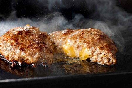 北海道産 黒毛和牛 こぶ黒 チーズ イン ハンバーグ 3個  和牛 牛肉 ハンバーグ 挽肉