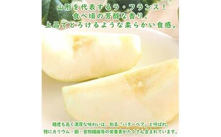 《令和8年産先行受付》※数量・期間限定※ 山形県産ラ・フランス 秀品 3kg 8玉～14玉前後 なし ナシ 梨 デザート フルーツ 果物 くだもの 果実 食品 山形県 FSY-2641