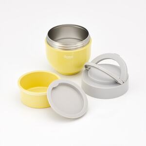 弁当箱 「折りたたみ保温ジャー」 イエロー 540ml スケーター 弁当箱 保温ジャー 丼 弁当箱 弁当箱 保温ジャー 保温お弁当 保冷お弁当 オシャレお弁当箱 おしゃれお弁当箱 保温ジャー 保冷ジャー オシャレジャー おしゃれジャー   弁当箱 保温ジャー 9-041