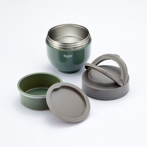 「折りたたみハンドル付き保温ジャー」 グリーン スケーター 弁当箱 保温ジャー 800ml 丼 弁当箱 保温ジャー 弁当箱 保温ジャー 保温お弁当 保冷お弁当 オシャレお弁当箱 おしゃれお弁当箱 保温ジャー 保冷ジャー オシャレジャー おしゃれジャー 弁当箱 保温ジャー 10-096