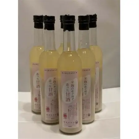 信州味噌の丸井伊藤商店　米麹甘酒(ストレート)　500ml×6本_酒・アルコール 甘酒  _【1576478】