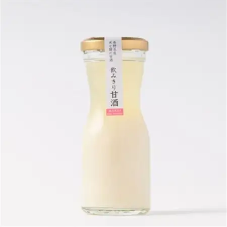 飲みきり甘酒4種類　プレーン4本と信州りんご・ぶどう・いちご各2本(130ml×計10本)_酒・アルコール 甘酒  _【1576484】