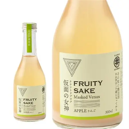 仮面の女神 クラフトドブロク りんご・もも・ルバーブ(300ml×各1本)　信州味噌の丸井伊藤商店_酒・アルコール   _【1576513】